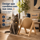 Arranhador Rotativo Redondo para Gatos Premium Gatomaníacas