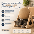 Arranhador Rotativo Redondo para Gatos Premium Gatomaníacas