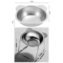 Comedouro Bebedouro Tigela Elevado Inclinado Ergonômico Regulável Removível Inox para Gato Gatomaníacas