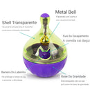 Comedouro Brinquedo Dispenser Interativo Lento para Gatos Gatomaníacas