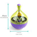 Comedouro Brinquedo Dispenser Interativo Lento para Gatos Gatomaníacas