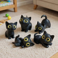 5x Enfeite Estatueta de Gatinho Fofo Decorativo Impressora 3D Decoração Gatos Gatomaníacas