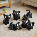 5x Enfeite Estatueta de Gatinho Fofo Decorativo Impressora 3D Decoração Gatos Gatomaníacas