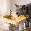 Fonte Bebedouro para Gatos Sem Fio com Torneira Filtro Bateria Recarregável USB Gatomaníacas