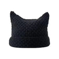 Gorro Touca de Gatinho Com Orelha de Gato Crochê Japonês Gatomaníacas
