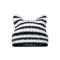 Gorro Touca de Gatinho Com Orelha de Gato Crochê Japonês Gatomaníacas