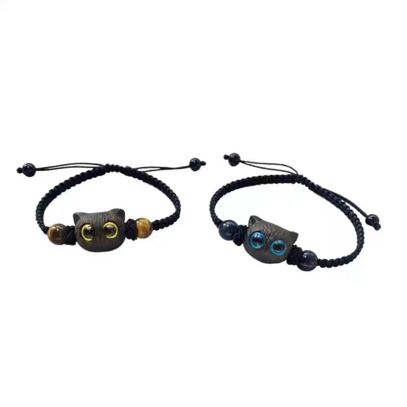 Pulseira de Gato Artesanal Charme Jóias Gatomaníacas