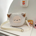 Bolsa Bolsinha de Gato Gatinho Pelúcia Gata Jiji Feminina