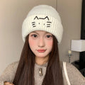 Touca Gorro de Gatinho Gato Lã Inverno Feminina Gatomaníacas