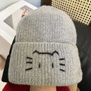 Touca Gorro de Gatinho Gato Lã Inverno Feminina Gatomaníacas