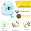 Bola Inteligente para Gatos Interativa Automática com Catnip Sonora Gatomaníacas